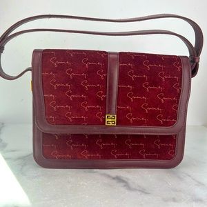 Vintage Givenchy Suede shoulder bag